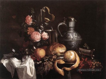  baroque - Nature morte De Livres Hollandais Baroque Jan Davidsz de Heem